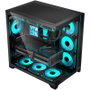 Hiditec H3 Pro Caja Gaming Semitorre ATX con Cristal Templado y Ventilador ARGB 120mm